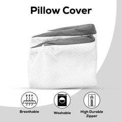 Memory Foam Wedge Pillow | Bed Wedge Pillow | Anti Snoring | Post-Surgery Relief